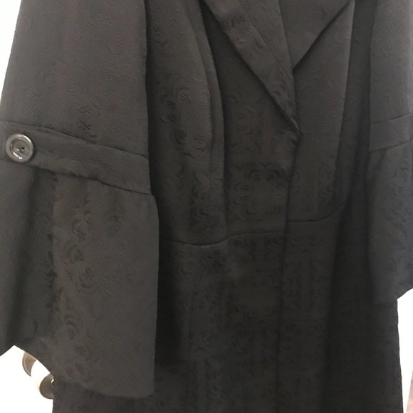 Woman's 3/4 Jacket / Coat Black - Picture 8 of 15